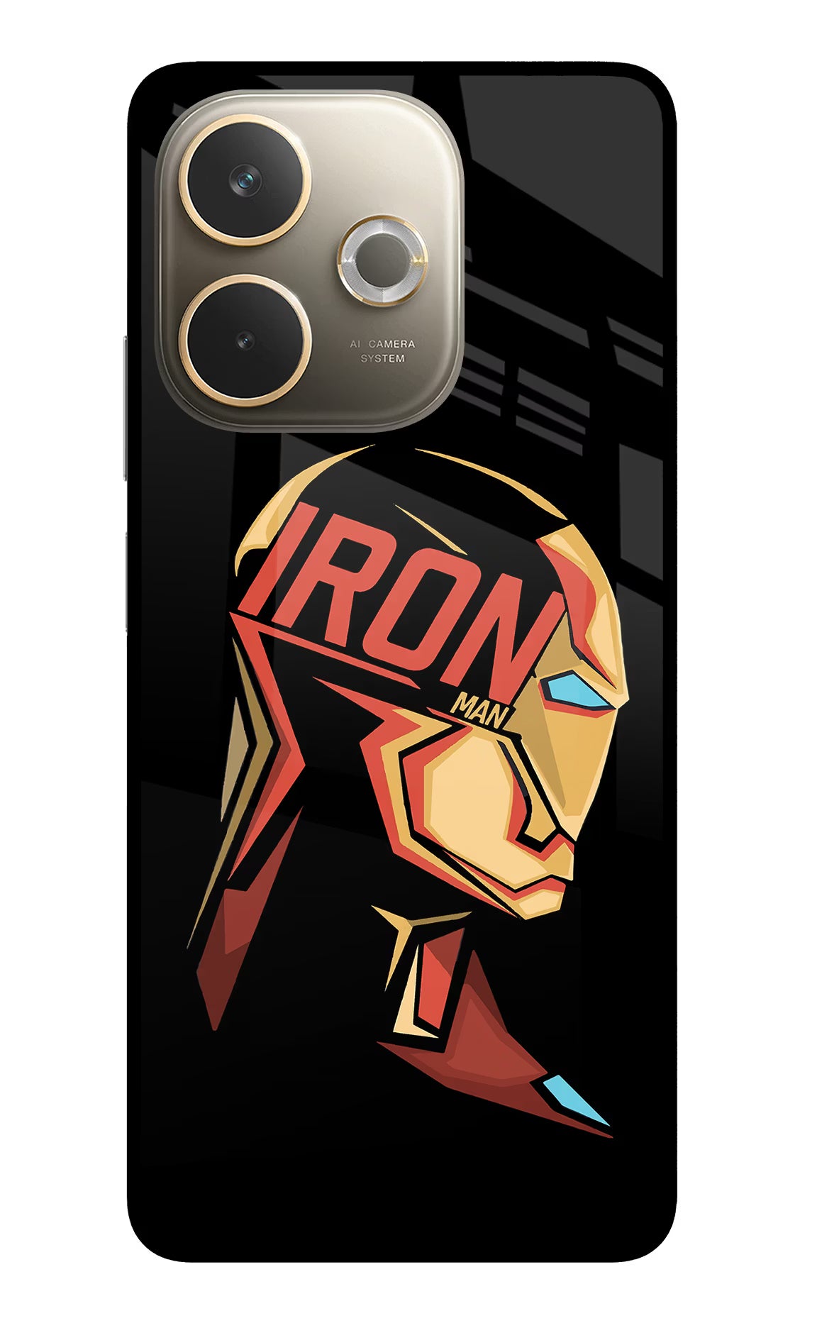 IronMan Oppo A5 Pro 5G Glass Case Back Cover by Casekaro