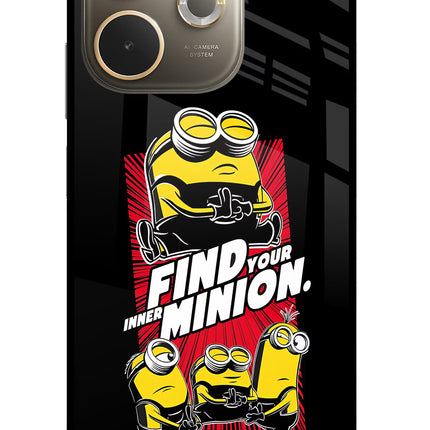 Find your inner Minion Oppo A5 Pro 5G Glass Case