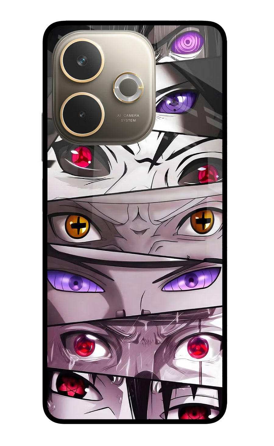 Naruto Anime Oppo A5 Pro 5G Back Cover, Glass case