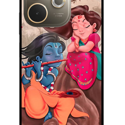 Radhe Krishna Oppo A5 Pro 5G Glass Case