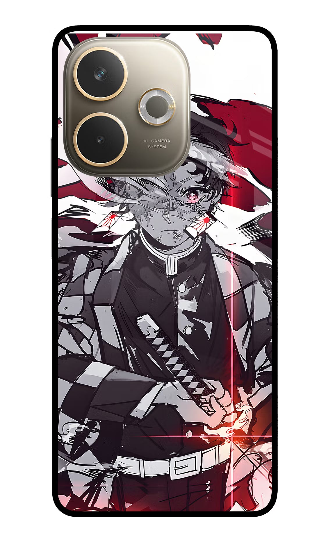 Demon Slayer Oppo A5 Pro 5G Glass Case