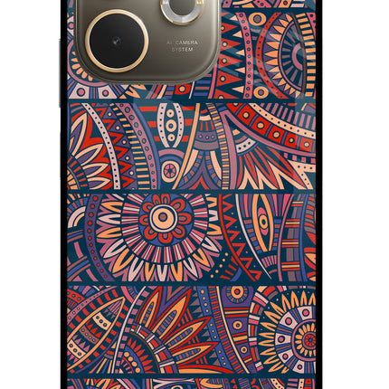 African Culture Design Oppo A5 Pro 5G Glass Case