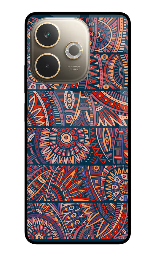 African Culture Design Oppo A5 Pro 5G Glass Case