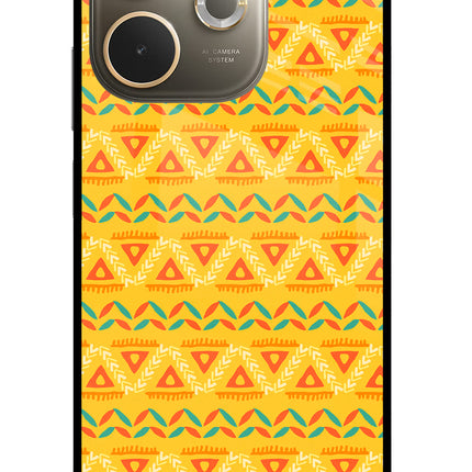 Tribal Pattern Oppo A5 Pro 5G Glass Case