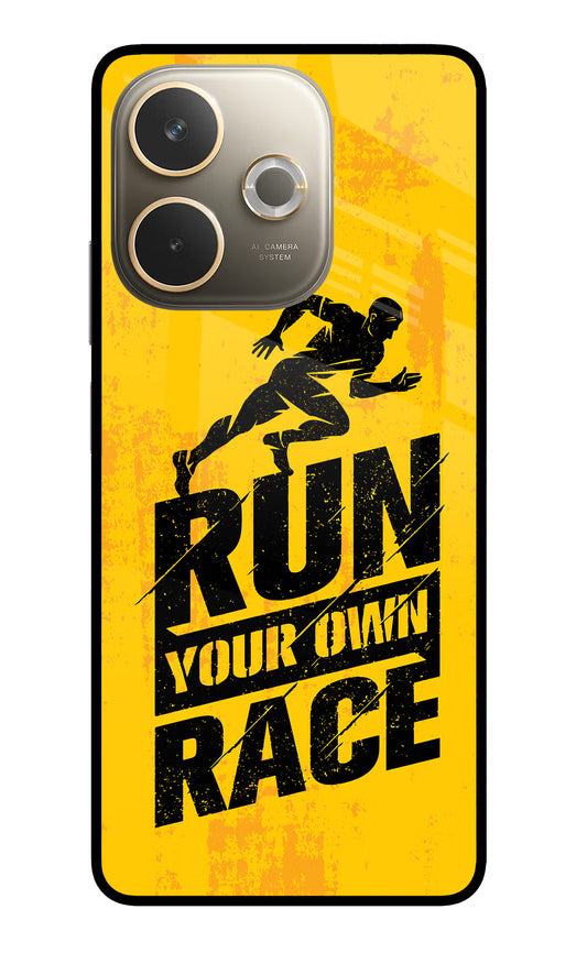Run Your Own Race Oppo A5 Pro 5G Glass Case