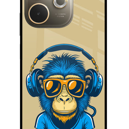 Monkey Headphone Oppo A5 Pro 5G Glass Case