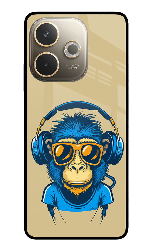 Monkey Headphone Oppo A5 Pro 5G Glass Case