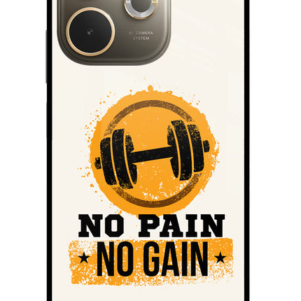 No Pain No Gain Oppo A5 Pro 5G Glass Case