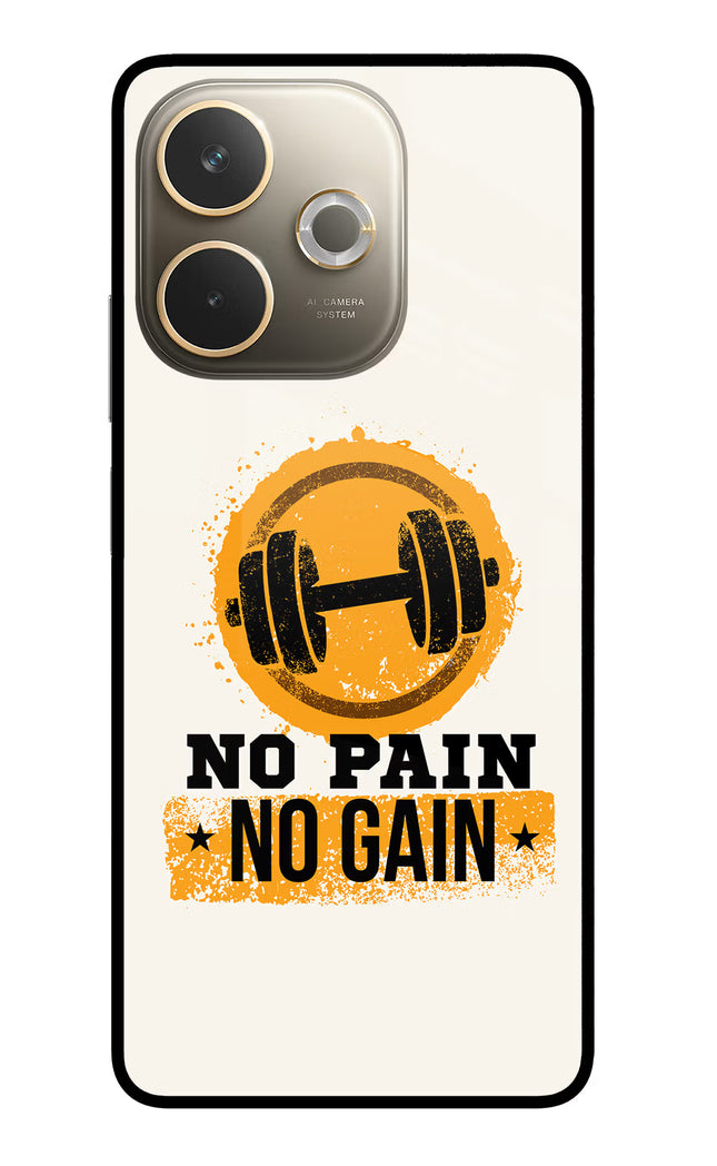 No Pain No Gain Oppo A5 Pro 5G Glass Case