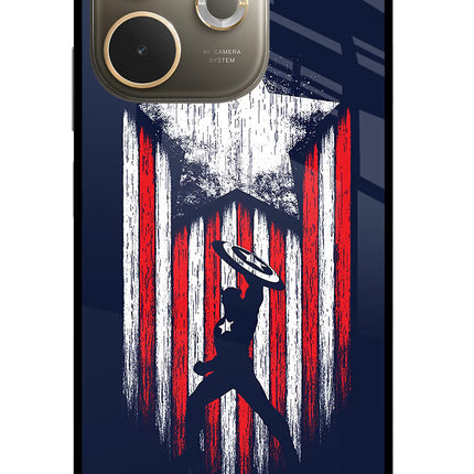 Captain America Marvel Art Oppo A5 Pro 5G Glass Case