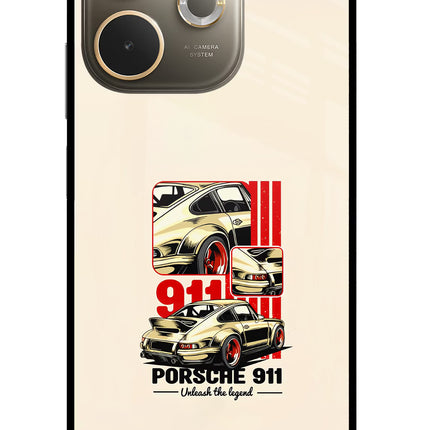 Classic Porsche 911 Oppo A5 Pro 5G Glass Case