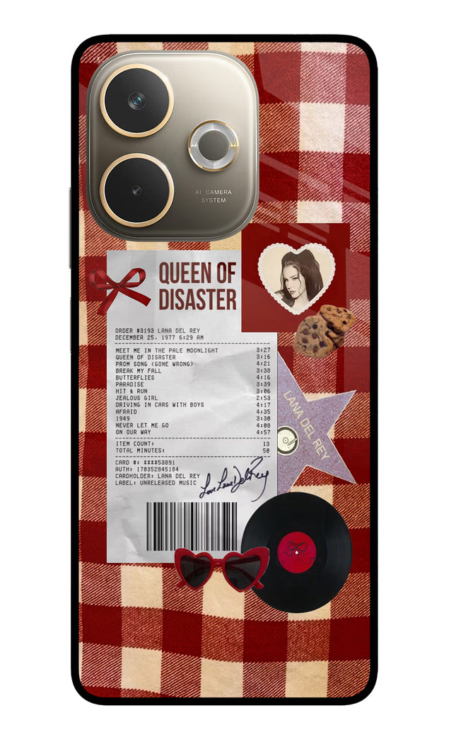 Queen of Disaster Oppo A5 Pro 5G Glass Case