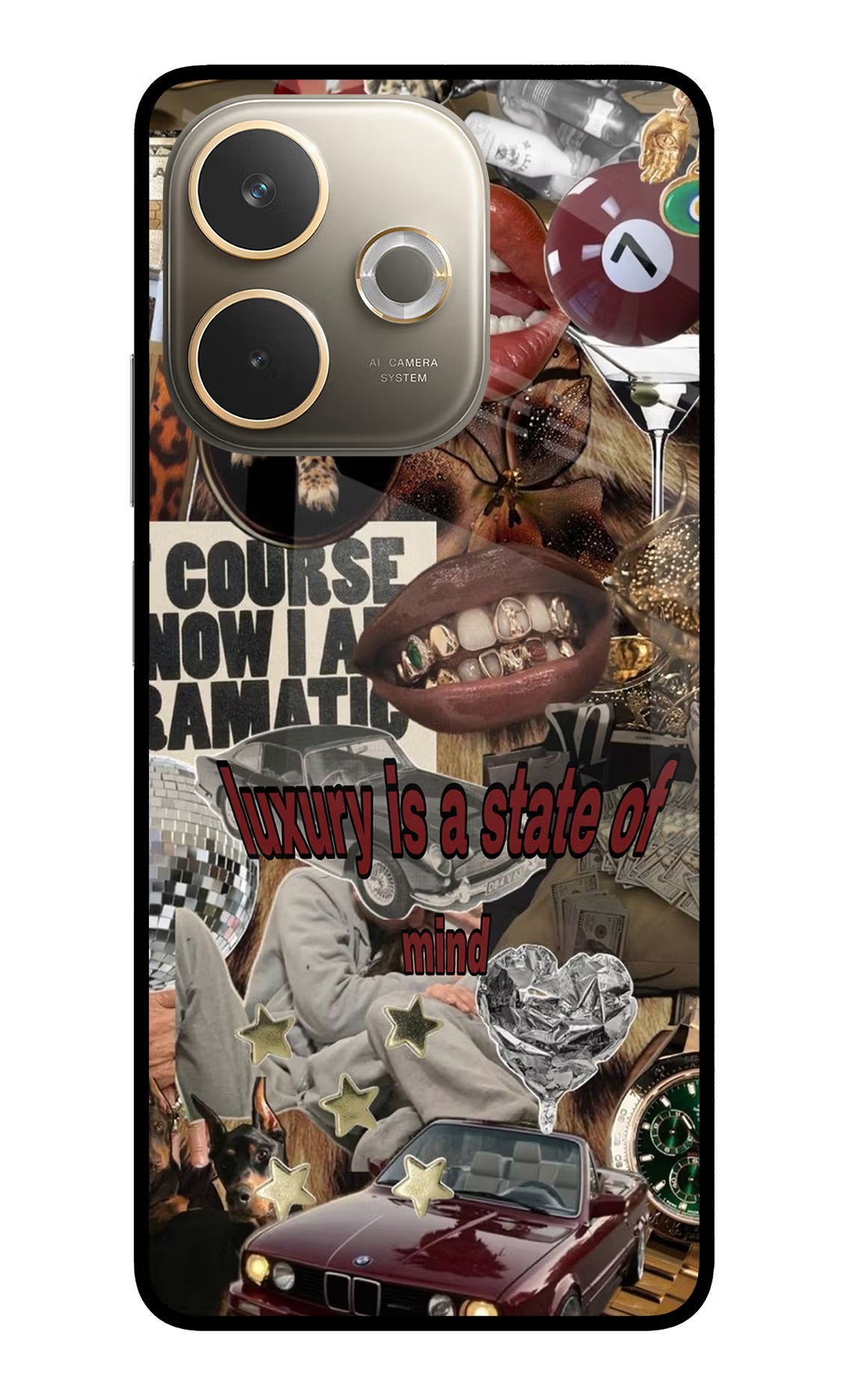 Luxury Oppo A5 Pro 5G Glass Case Back Cover by Casekaro