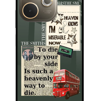 The Smiths Oppo A5 Pro 5G Glass Case Back Cover by Casekaro