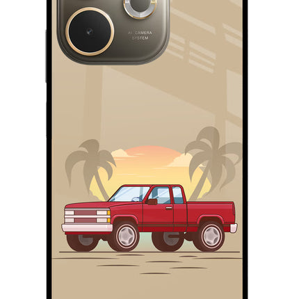 Desert Classic Drive Oppo A5 Pro 5G Glass Case