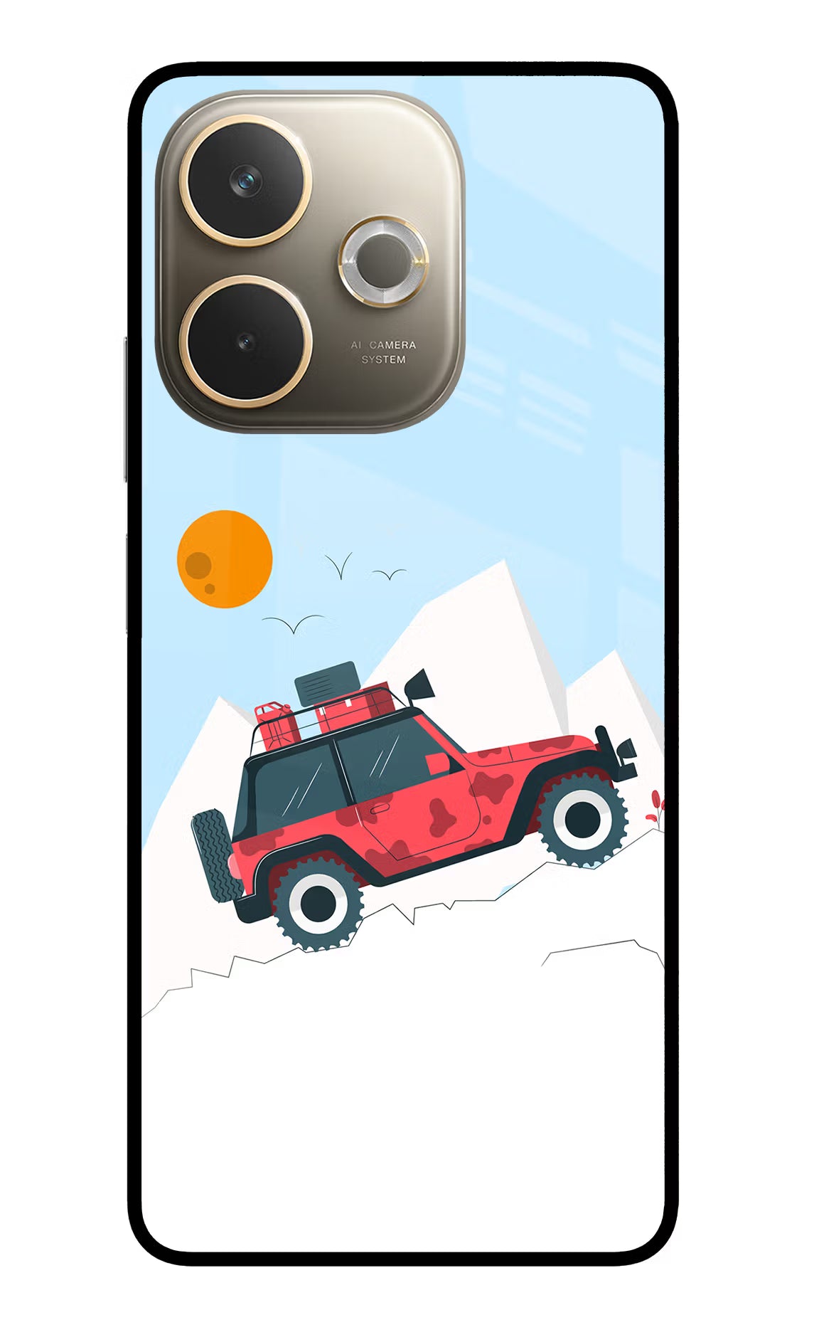 Mountain Trail Beast Oppo A5 Pro 5G Glass Case