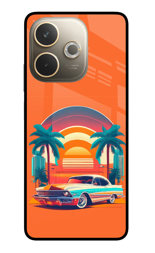 Palm Drive 80s Oppo A5 Pro 5G Glass Case