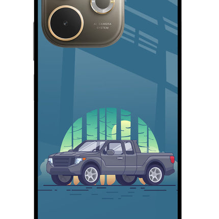 Retro Garage Vibe Oppo A5 Pro 5G Glass Case