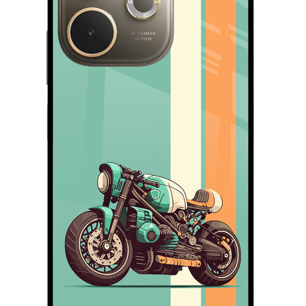 Striped Moto Drift Oppo A5 Pro 5G Glass Case