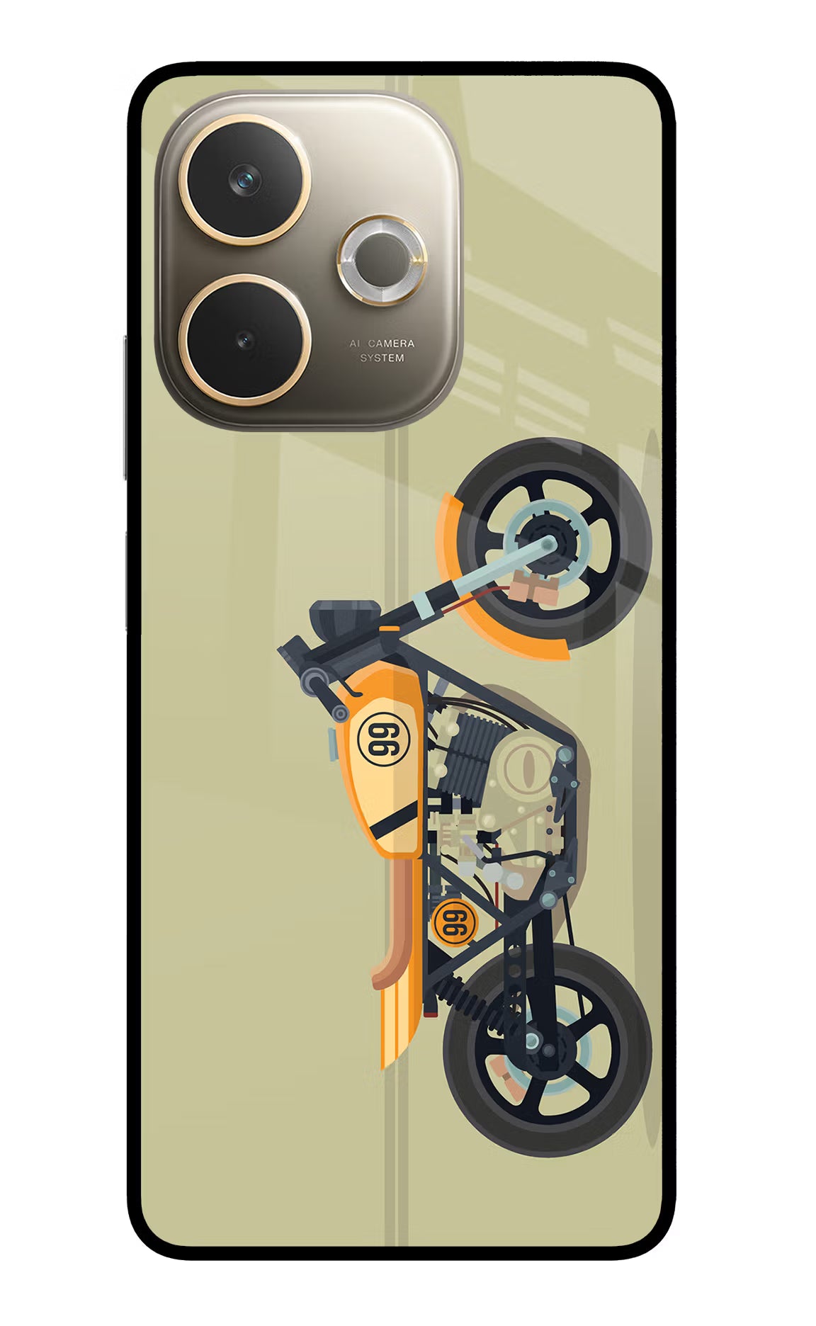 Vertical Speedster Oppo A5 Pro 5G Glass Case