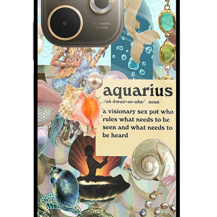 Aquarius Zodiac Oppo A5 Pro 5G Glass Case