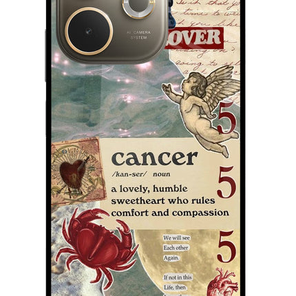 Cancer Zodiac Oppo A5 Pro 5G Glass Case