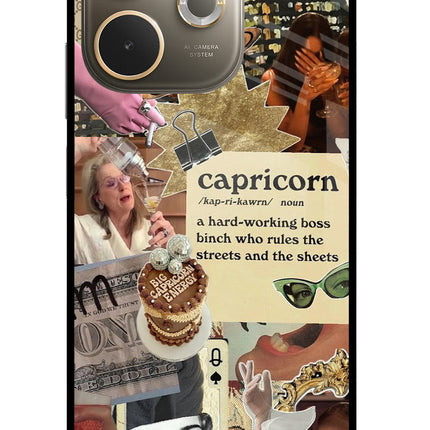 Capricorn Zodiac Oppo A5 Pro 5G Glass Case