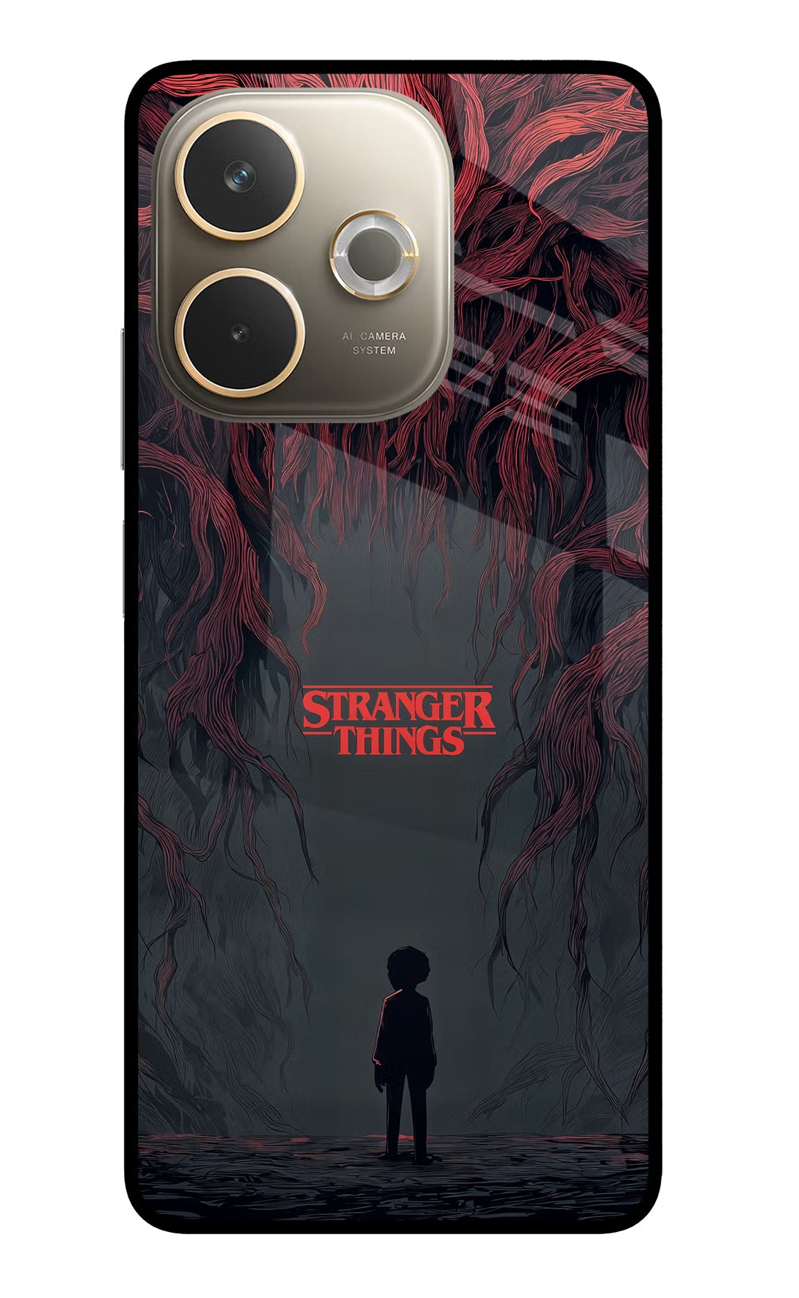 Ordinary Things Dark Side Oppo A5 Pro 5G Glass Case Back Cover by Casekaro