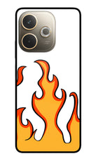 Fired Up – White Oppo A5 Pro 5G Glass Case