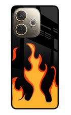Fired Up – Black Oppo A5 Pro 5G Glass Case