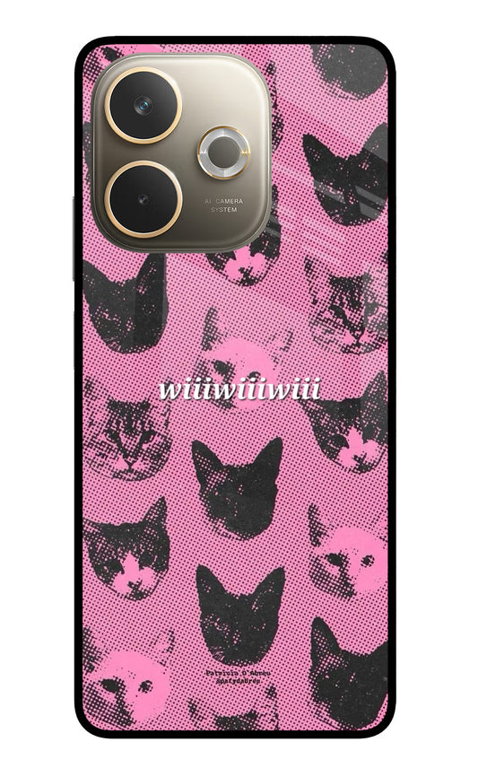 Pink Cats Oppo A5 Pro 5G Glass Case