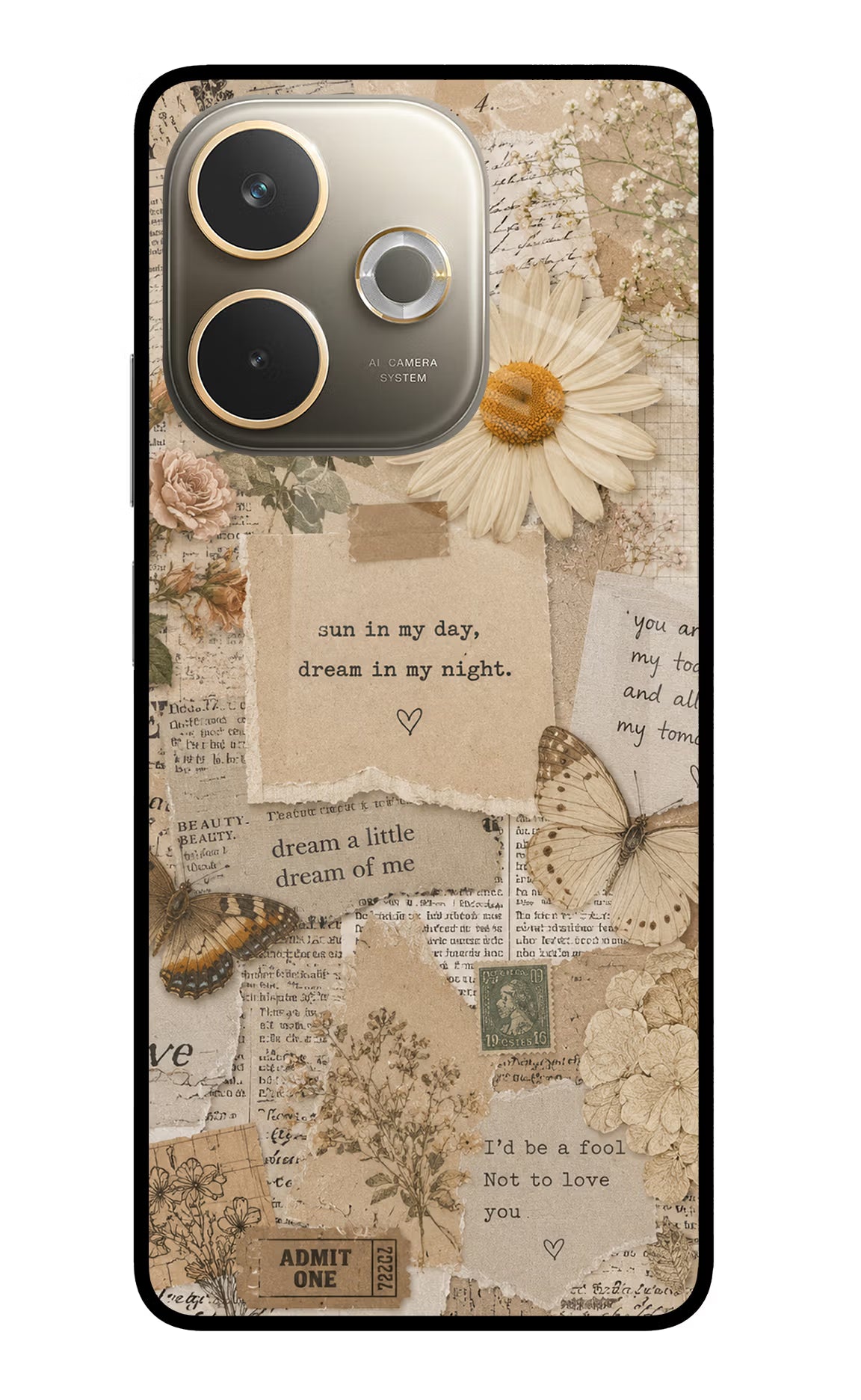 Vintage case Oppo A5 Pro 5G Glass Case Back Cover by Casekaro