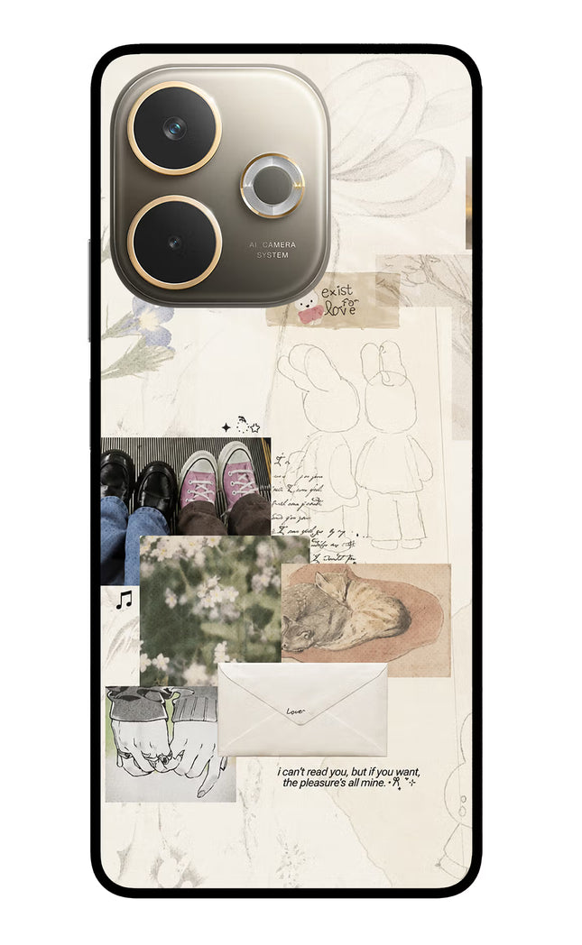 Soft Aesthetic Oppo A5 Pro 5G Glass Case