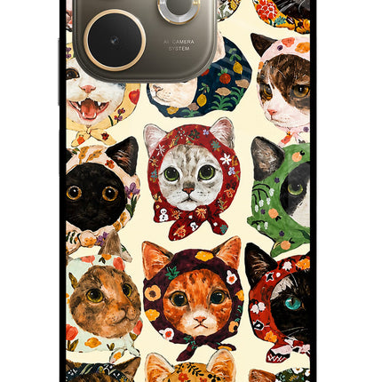 Cool Cat Oppo A5 Pro 5G Glass Case