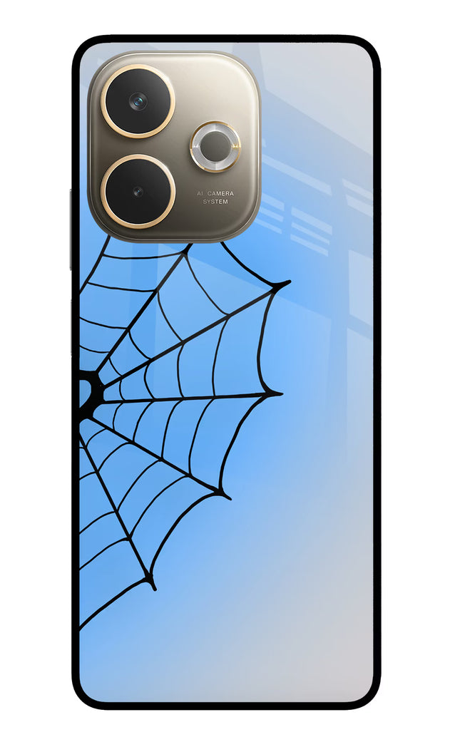 Blue Web Oppo A5 Pro 5G Glass Case