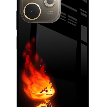 Ember Flame Oppo A5 Pro 5G Glass Case