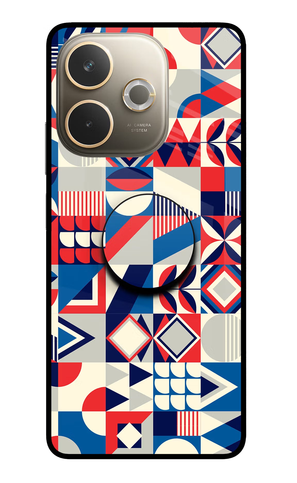 Colorful Pattern Oppo A5 Pro 5G Pop Case by Casekaro
