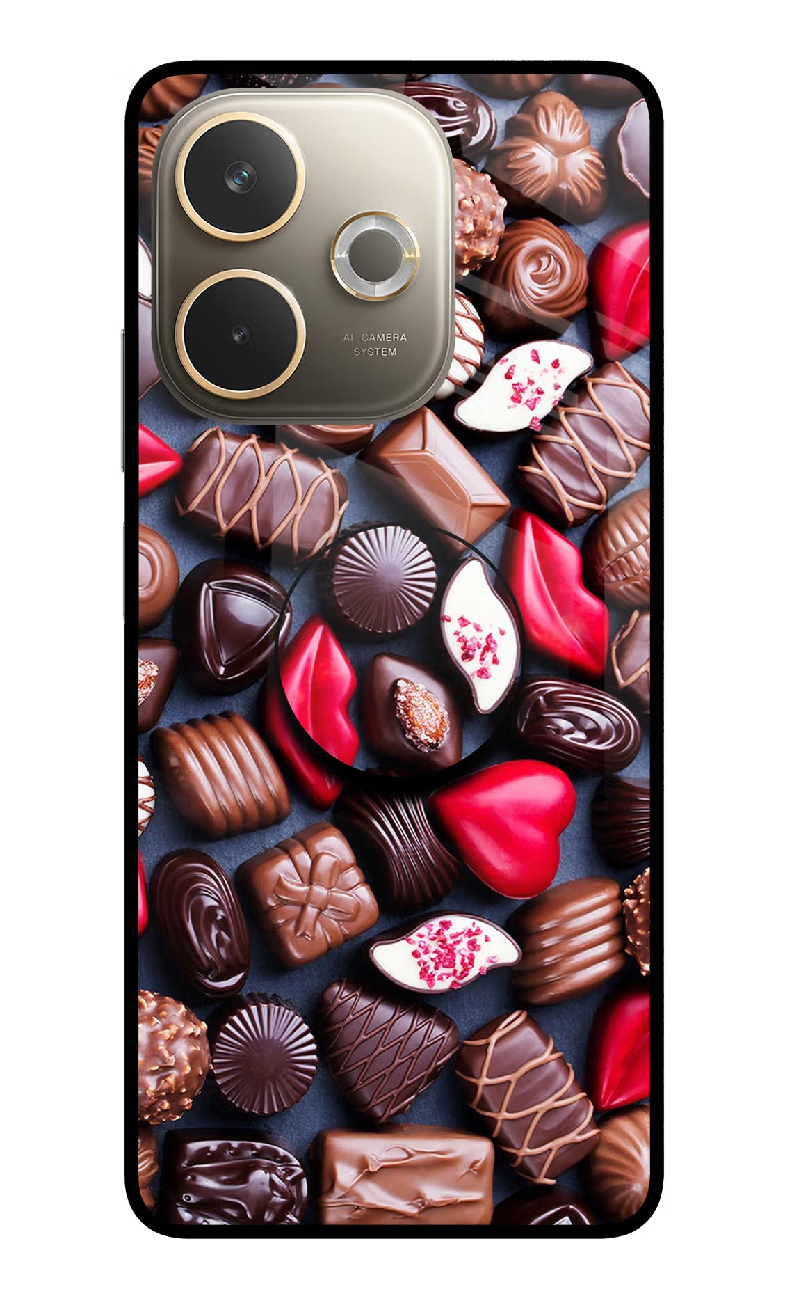 Chocolates Oppo A5 Pro 5G Pop Case by Casekaro