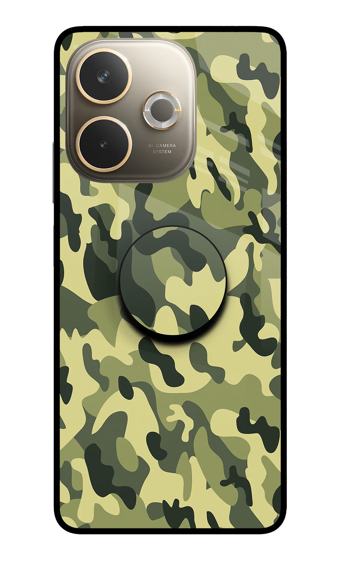 Camouflage Oppo A5 Pro 5G Pop Case by Casekaro