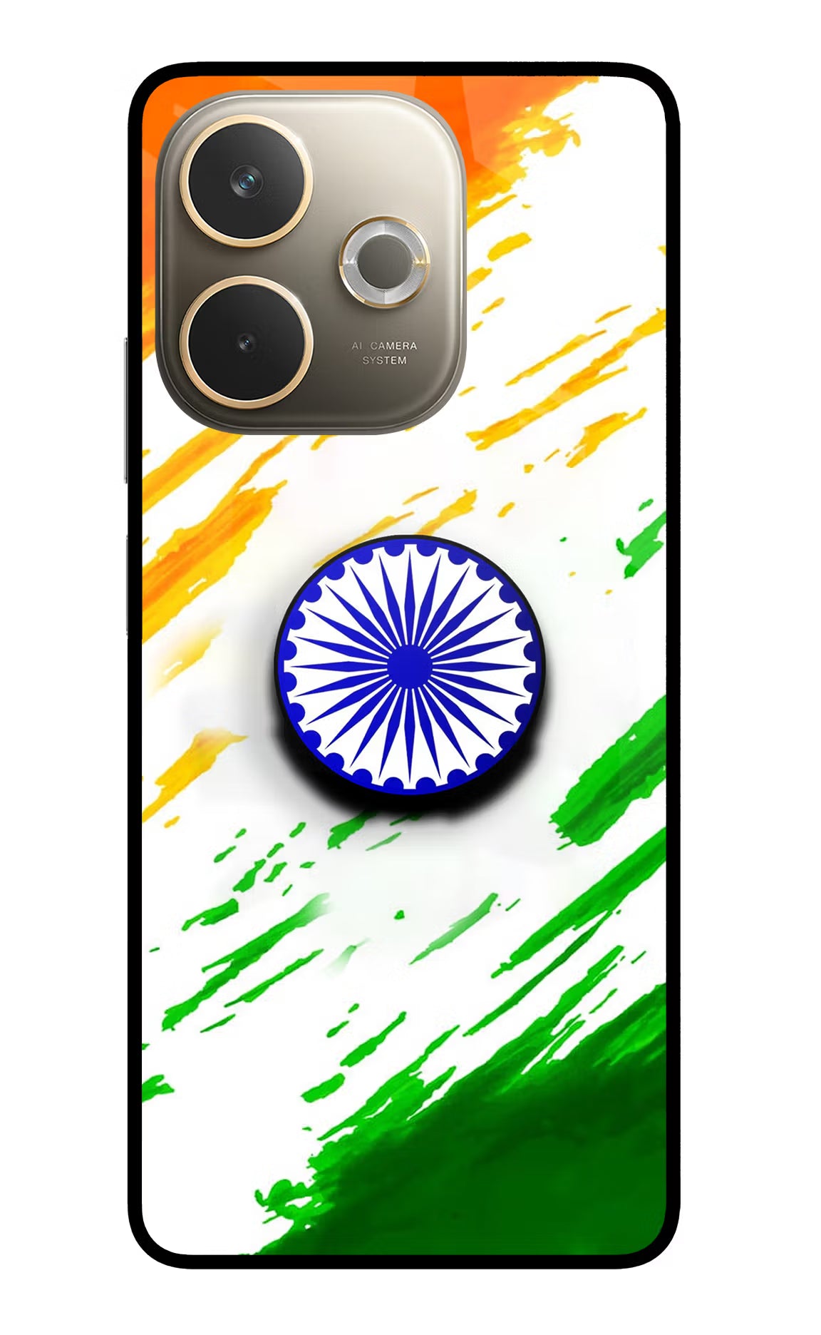 Indian Flag Ashoka Chakra Oppo A5 Pro 5G Pop Case by Casekaro