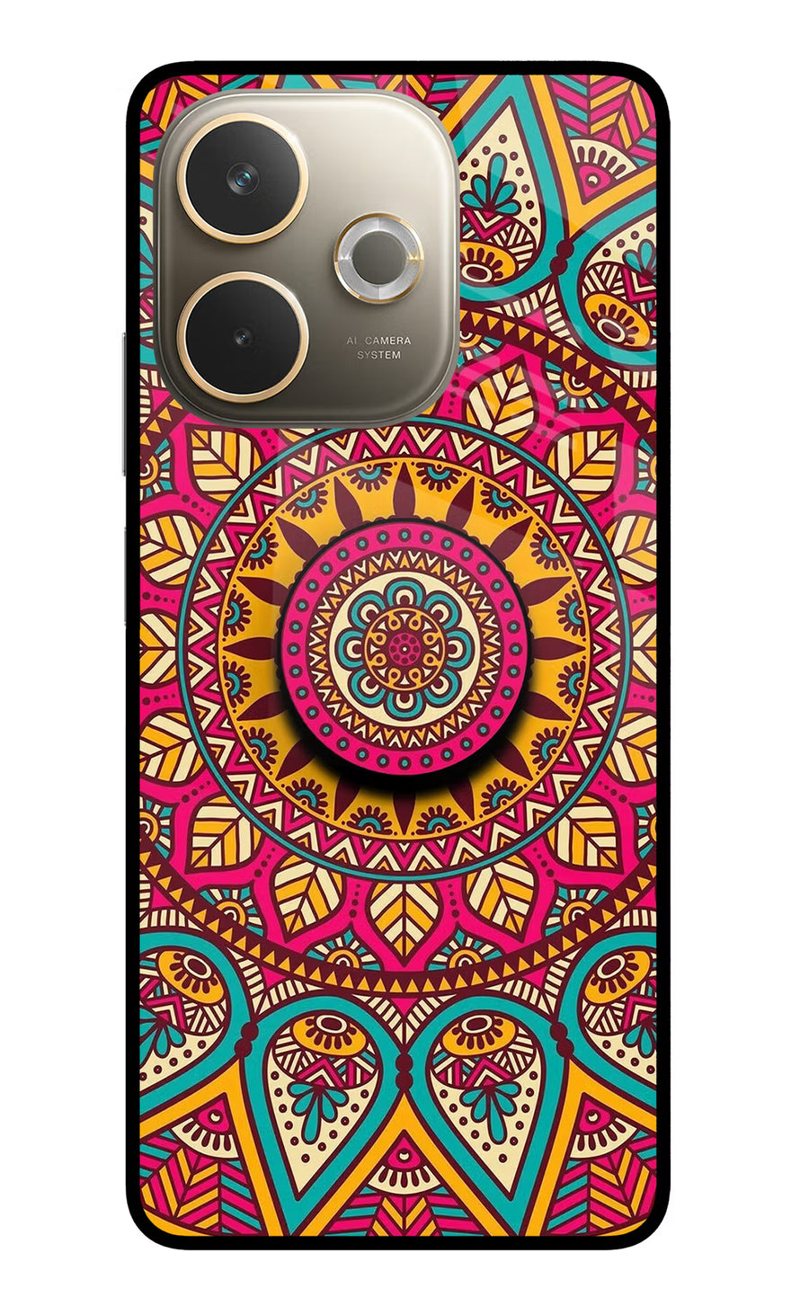 Mandala Oppo A5 Pro 5G Pop Case, Glass case