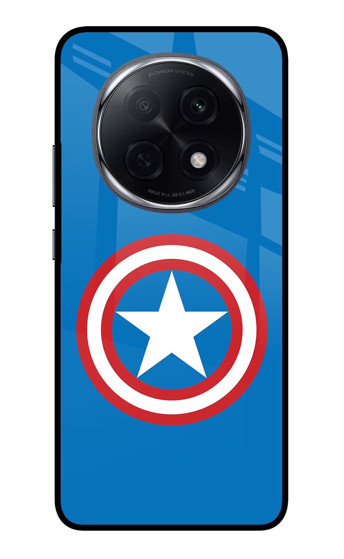 Captain America Logo Oppo F29 Pro 5G Glass Case