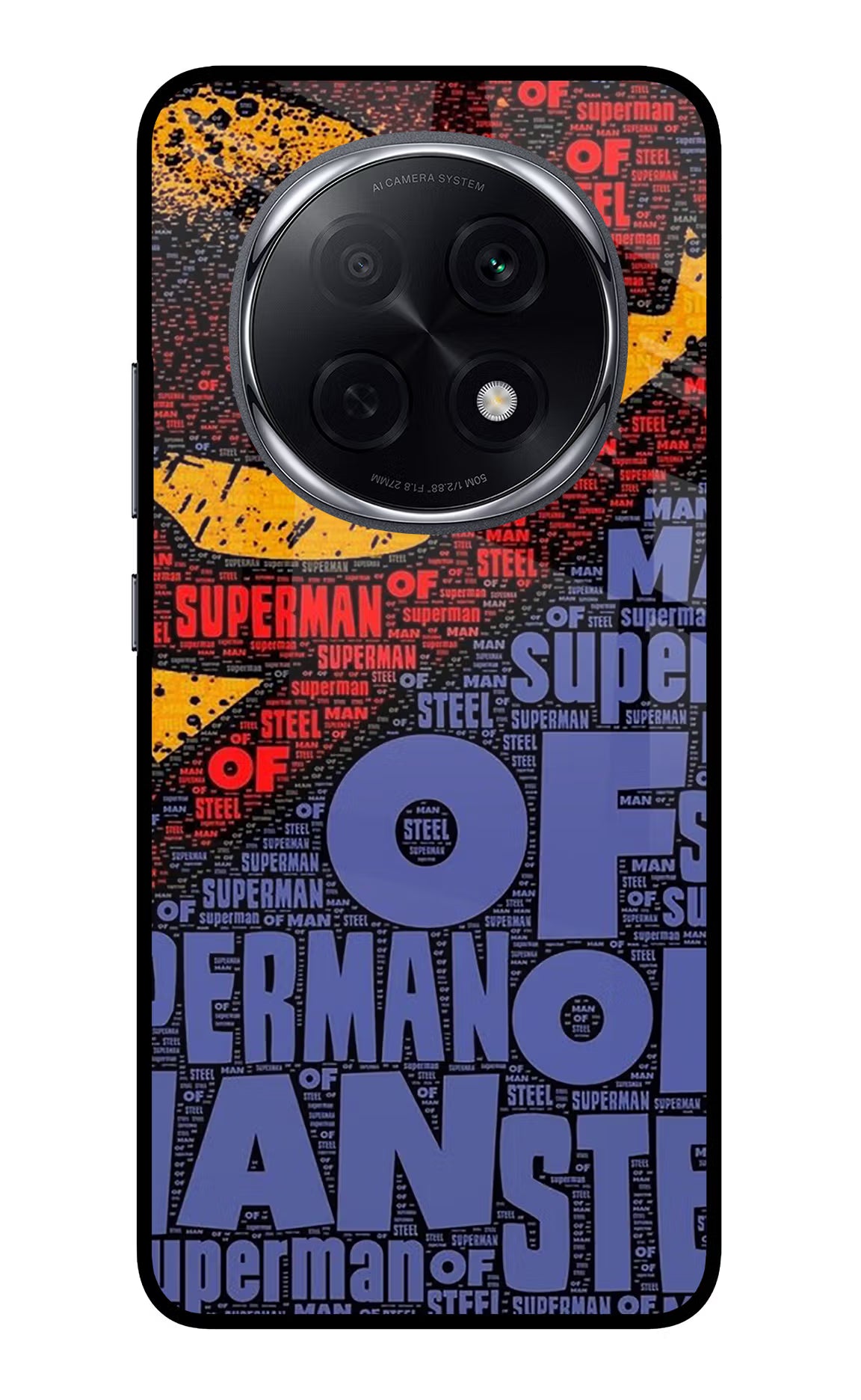 Superman Oppo F29 Pro 5G Glass Case Back Cover by Casekaro