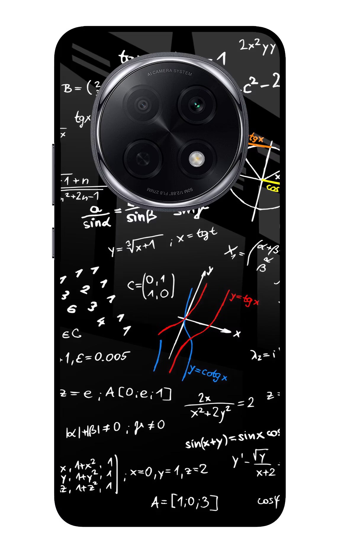 Mathematics Formula Oppo F29 Pro 5G Glass Case Back Cover by Casekaro