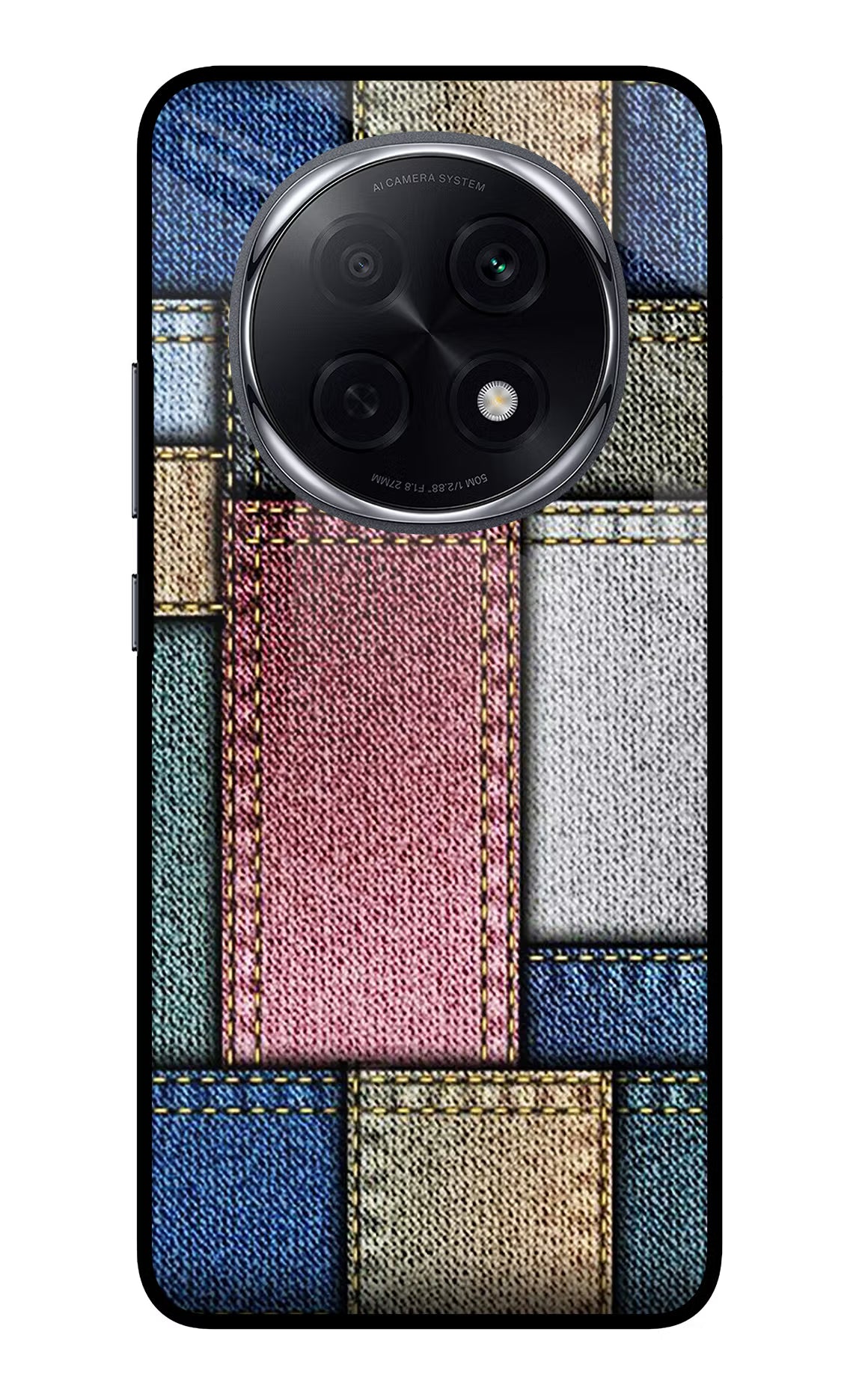 Multicolor Jeans Oppo F29 Pro 5G Glass Case