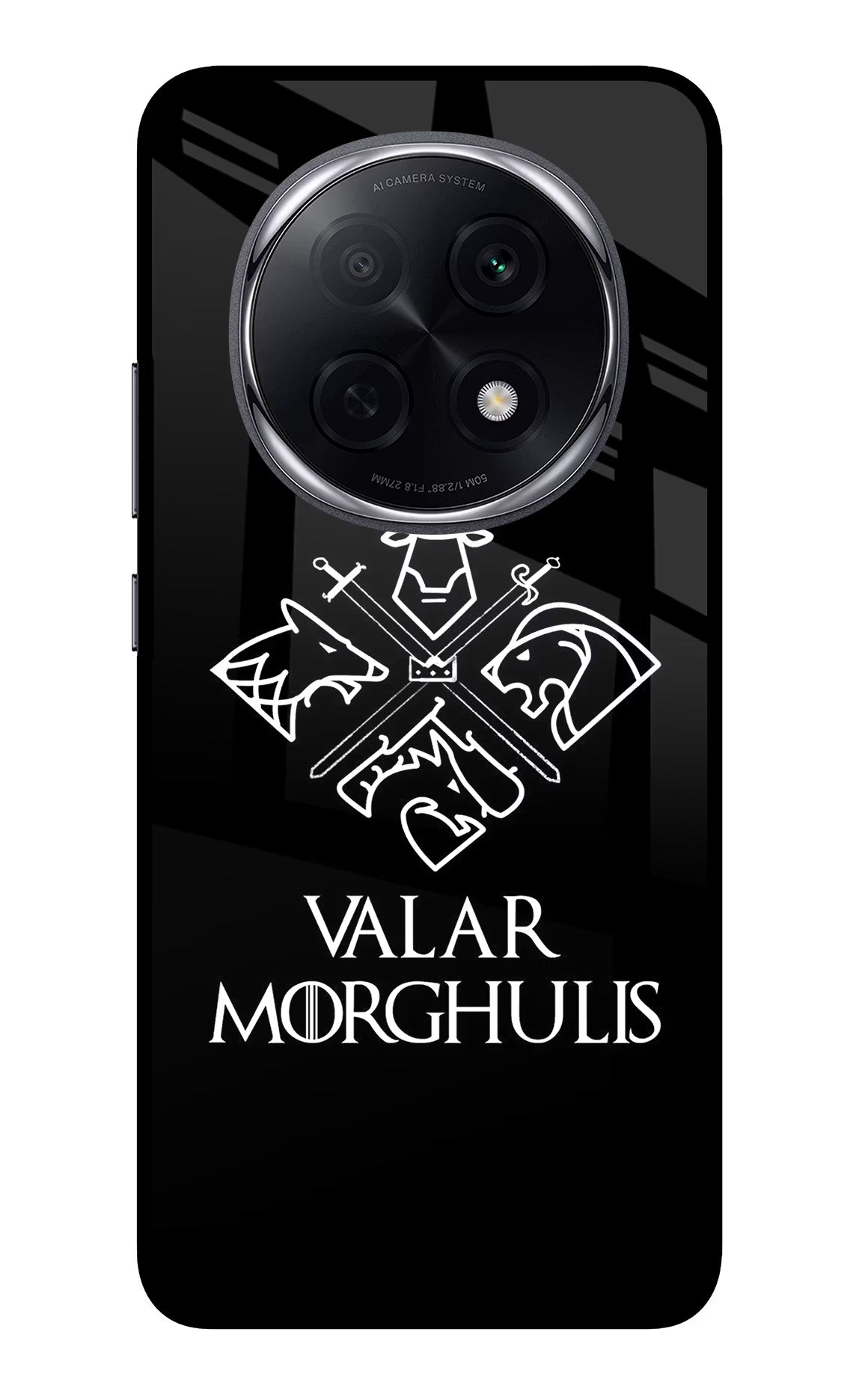 Valar Morghulis | Game Of Thrones Oppo F29 Pro 5G Glass Case Back Cover by Casekaro