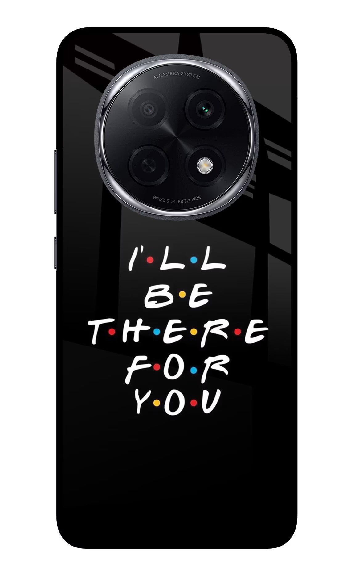 I'll Be There For You Oppo F29 Pro 5G Glass Case Back Cover by Casekaro