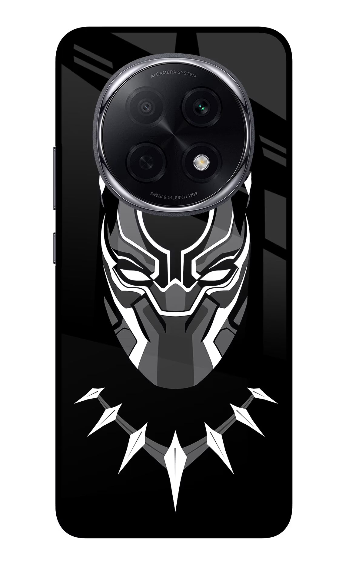 Black Panther Oppo F29 Pro 5G Glass Case Back Cover by Casekaro