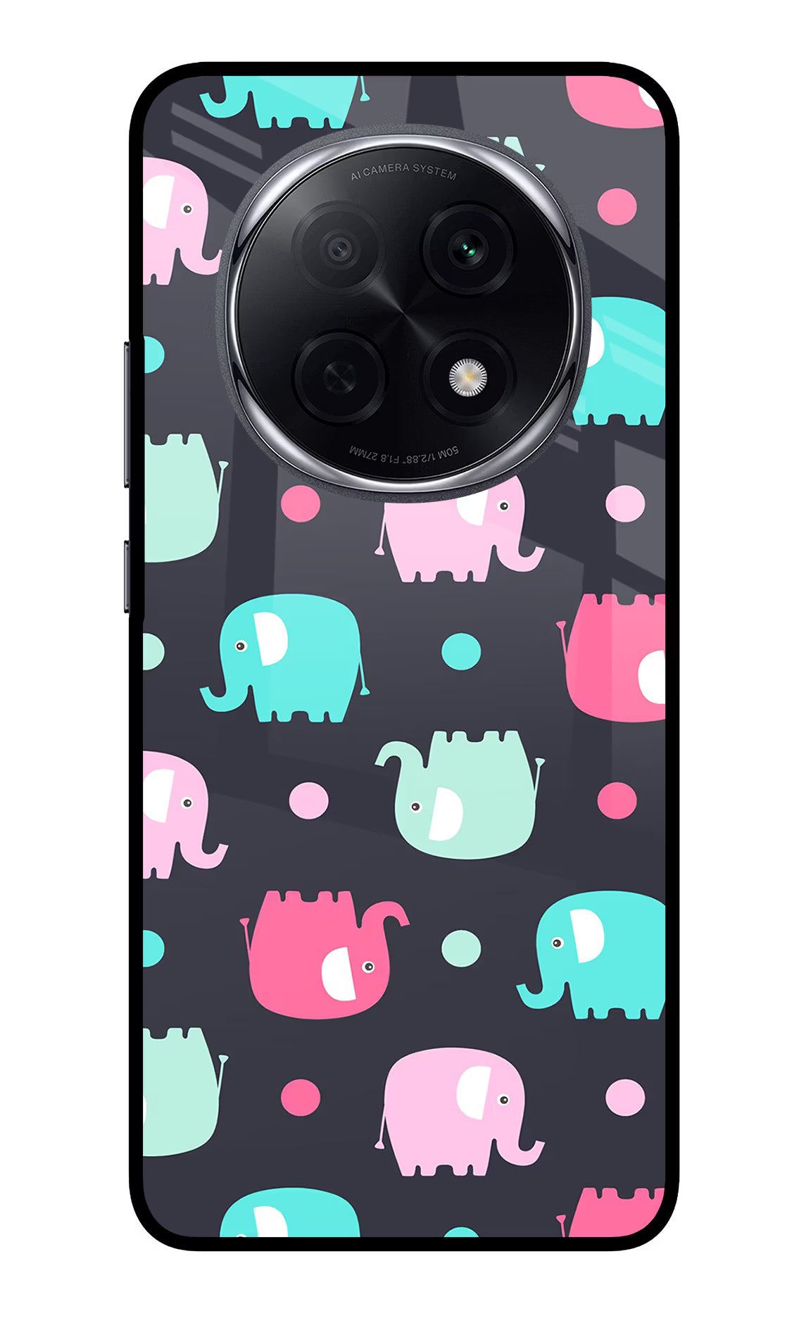 Elephants Oppo F29 Pro 5G Glass Case
