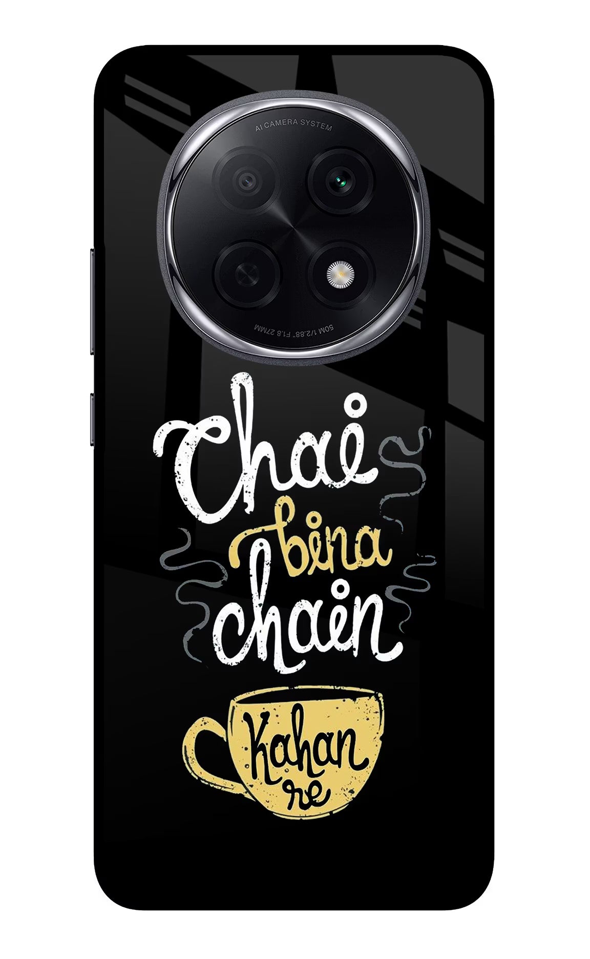 Chai Bina Chain Kaha Re Oppo F29 Pro 5G Glass Case